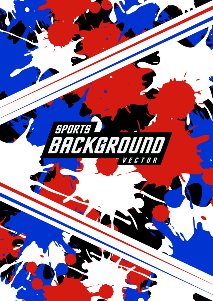 Background pattern for sports shirts, jerseys, running shirts, activity shirts, polo shirts, gaming shirts, watercolor stripes. Free Vector