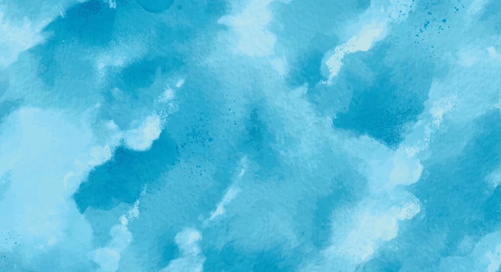 Background sky in watercolor Free Vector