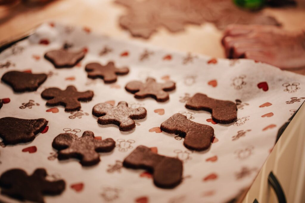 Baking Christmas Gingerbread Free Photo