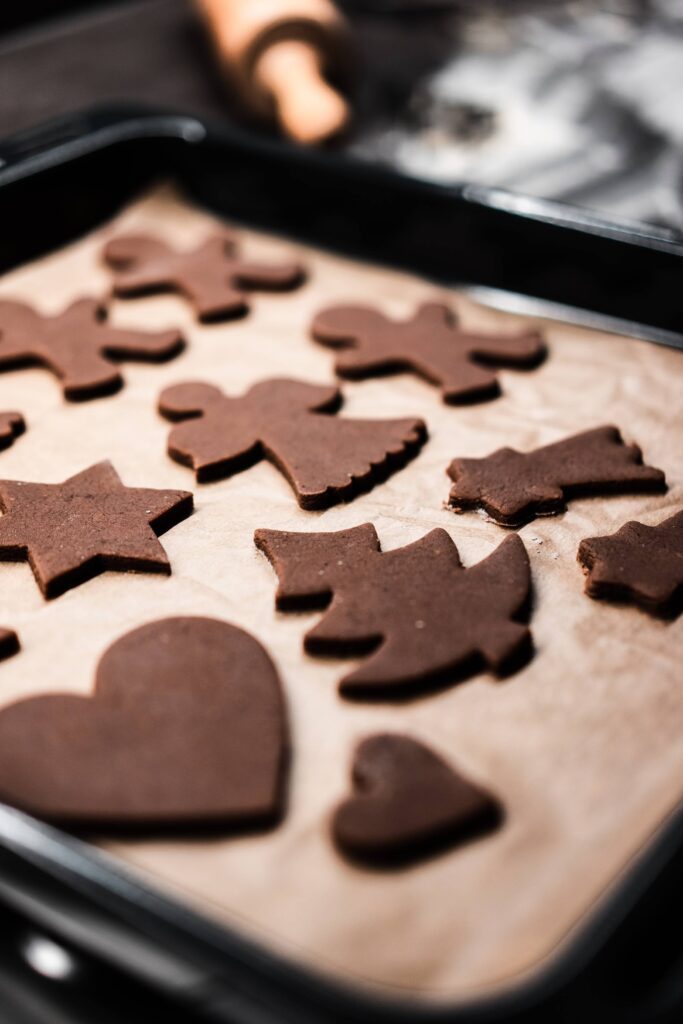 Baking Gingerbread Biscuits Free Photo