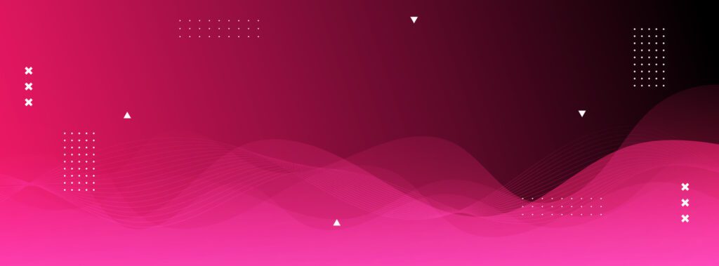 banner background. colorful, bright pink gradient, wave effect eps 10 Free Vector