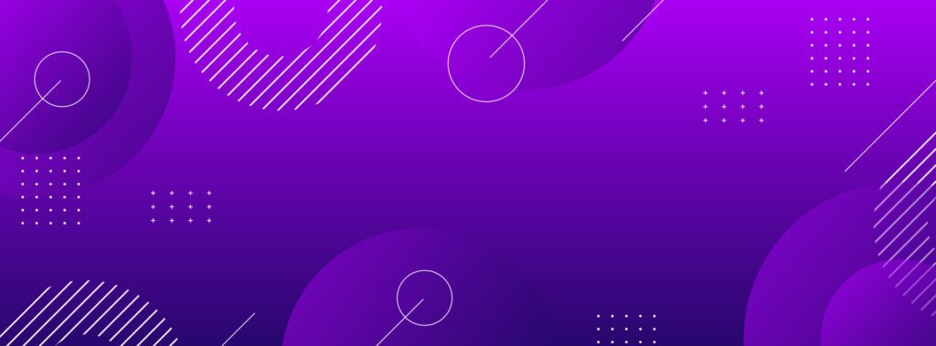 banner background. colorful, bright purple gradient, geometric effect eps 10 Free Vector