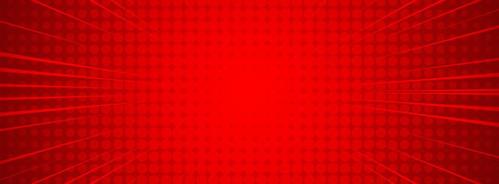 banner background. full color, gradation red halftone effect Free Vector