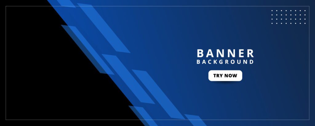 banner background, gradient 2 dark blue and black vector eps 10 Free Vector