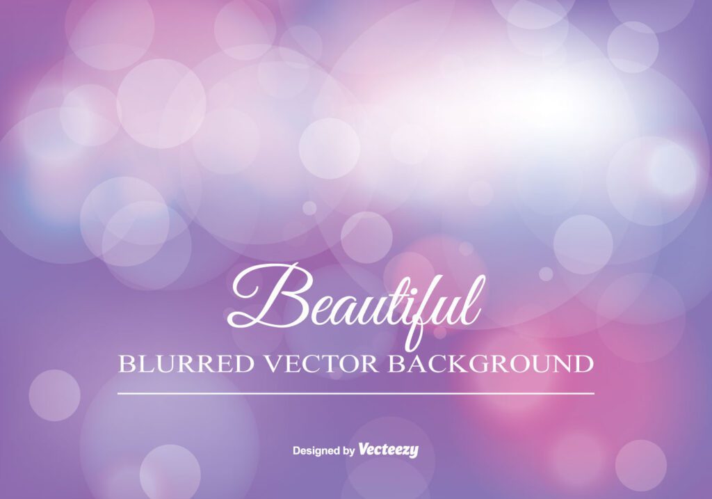 Beauitiful Blurred Bokeh Background Free Vector and Free SVG