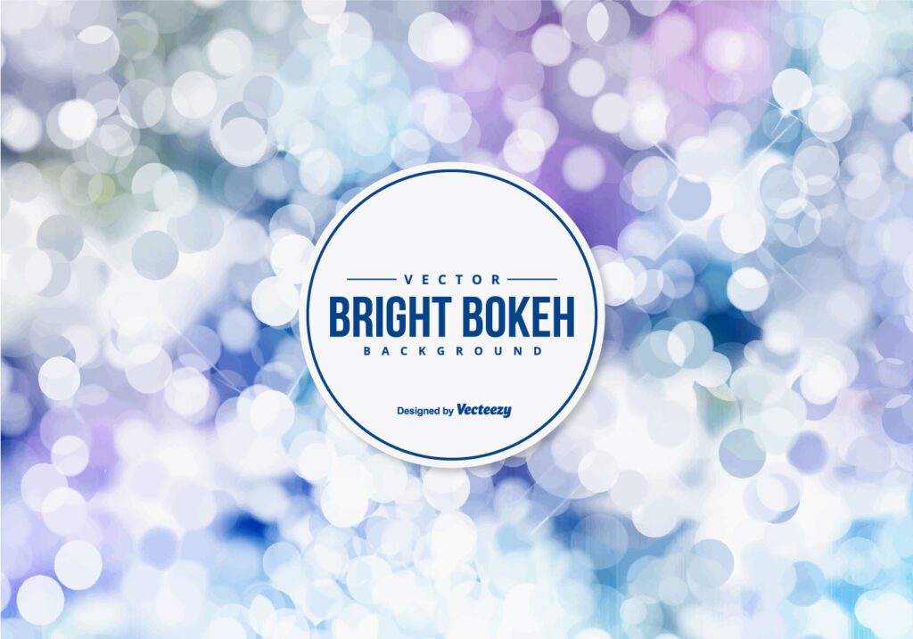 Beautiful Bright Bokeh Background Free Vector and Free SVG