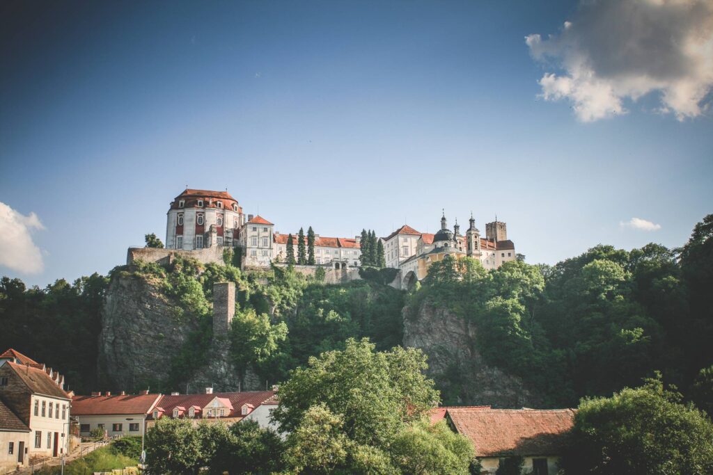 Beautiful Castle In Vranov, Czech Republic Free Photo