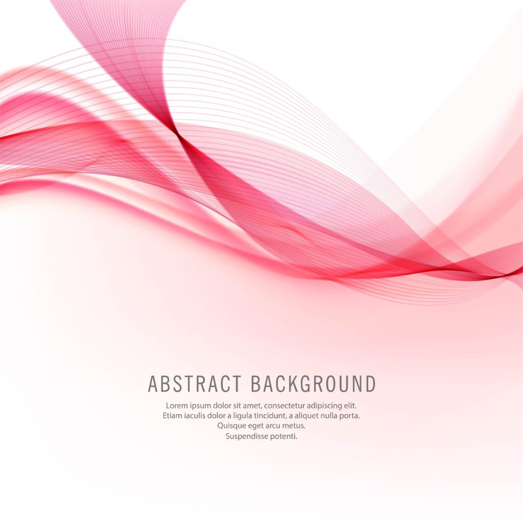 Beautiful colorful stylish wave background Free Vector