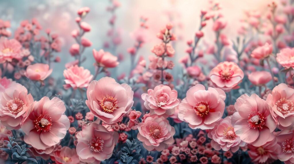 Beautiful floral background Stock Free