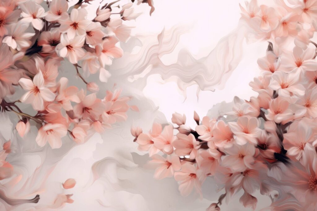 Beautiful Floral Feminine Background Stock Free