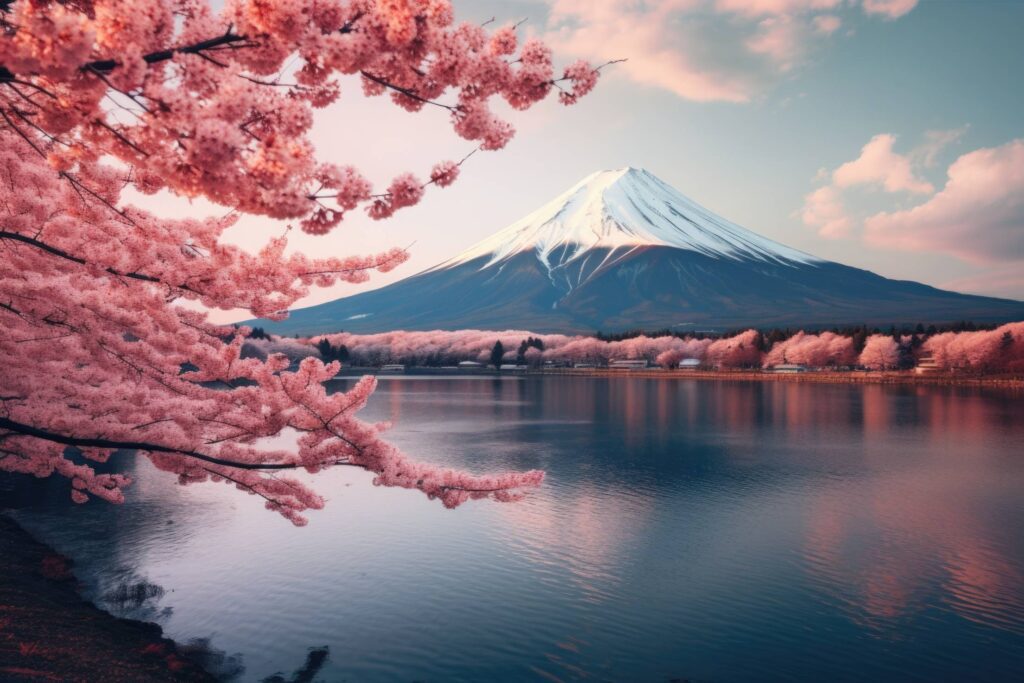 Beautiful Mount Fuji Stock Free