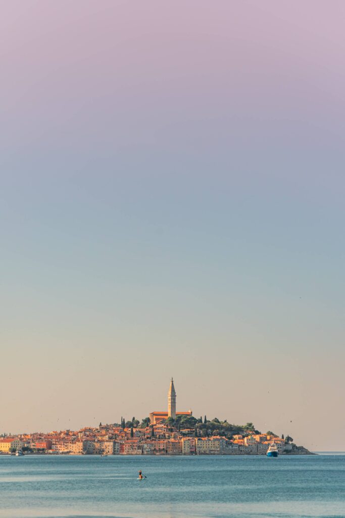 Beautiful Rovinj City in Croatia Free Photo