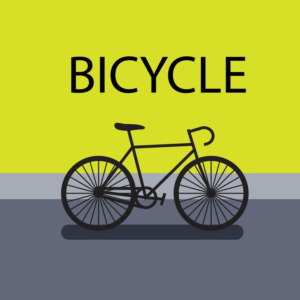 bicycle transportation icon vector design Stock Free