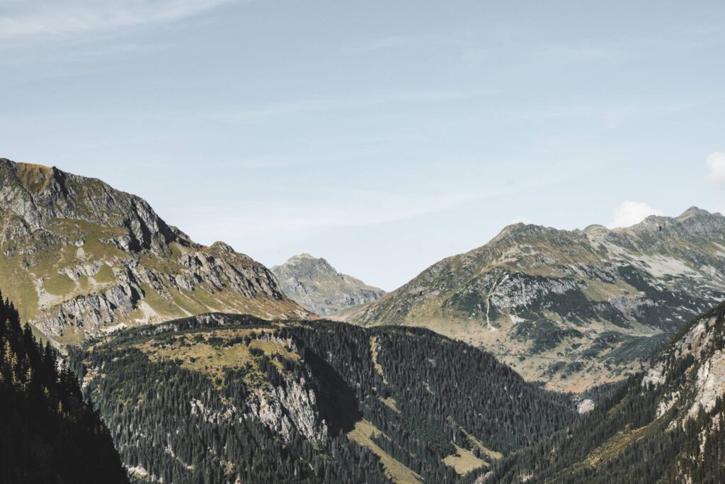 Big Mountains in Pure Austrian Nature Free Photo