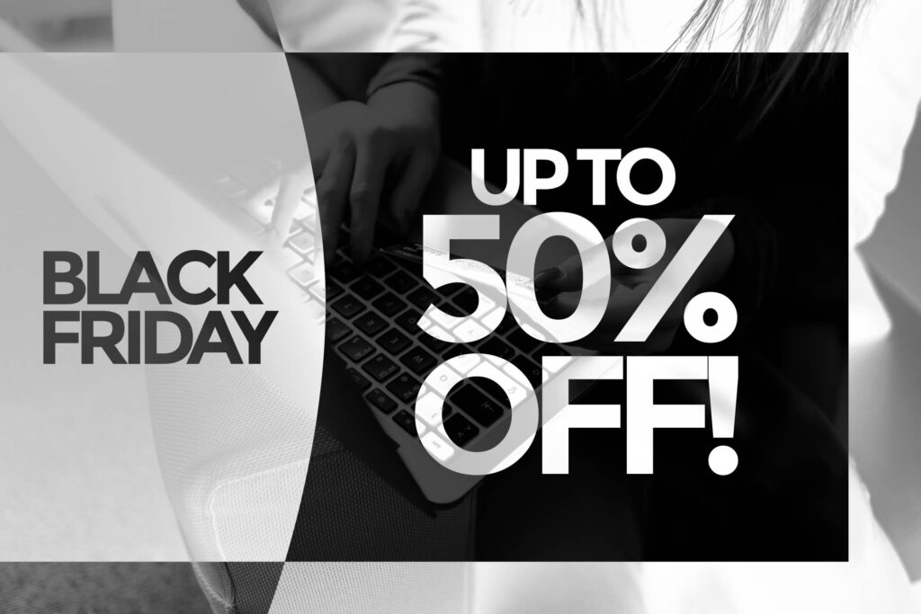 Black Friday UP TO 50% OFF Sale Visual Free Photo