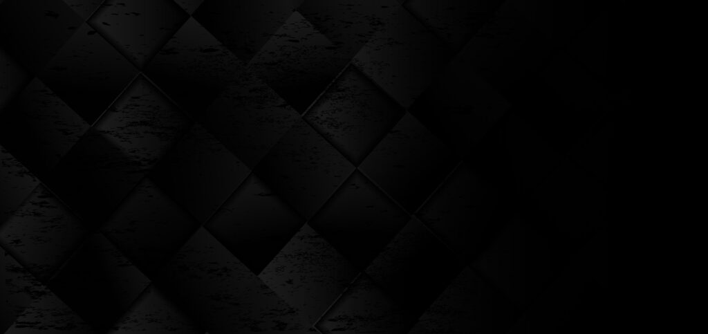 Black square with grunge texture background. Free Vector