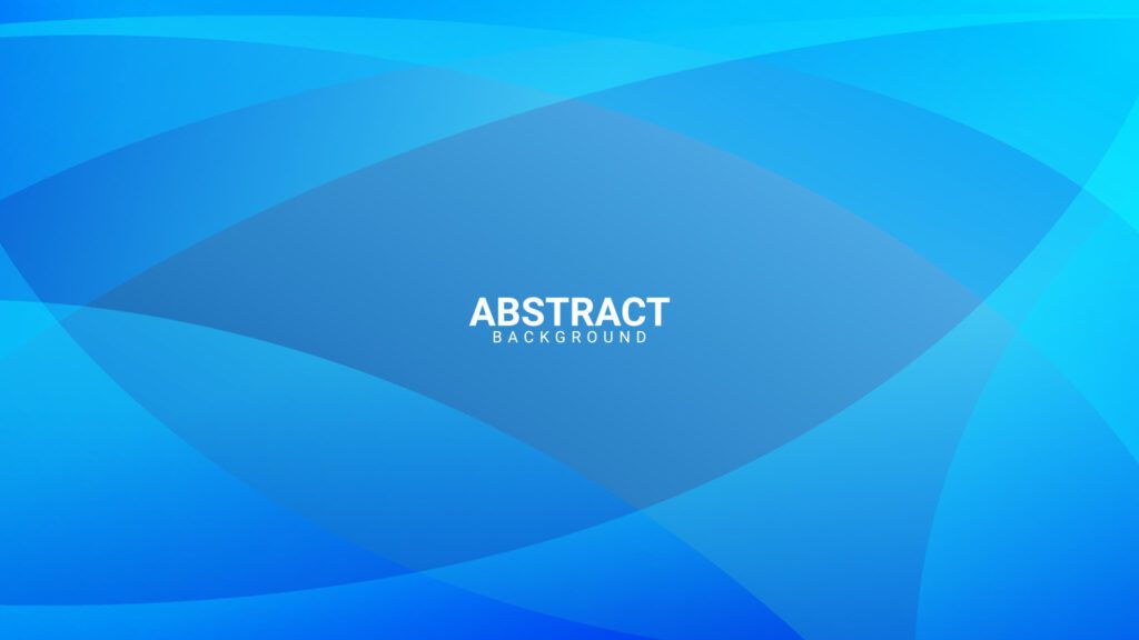 blue abstract background with dynamic shape composition Free Vector