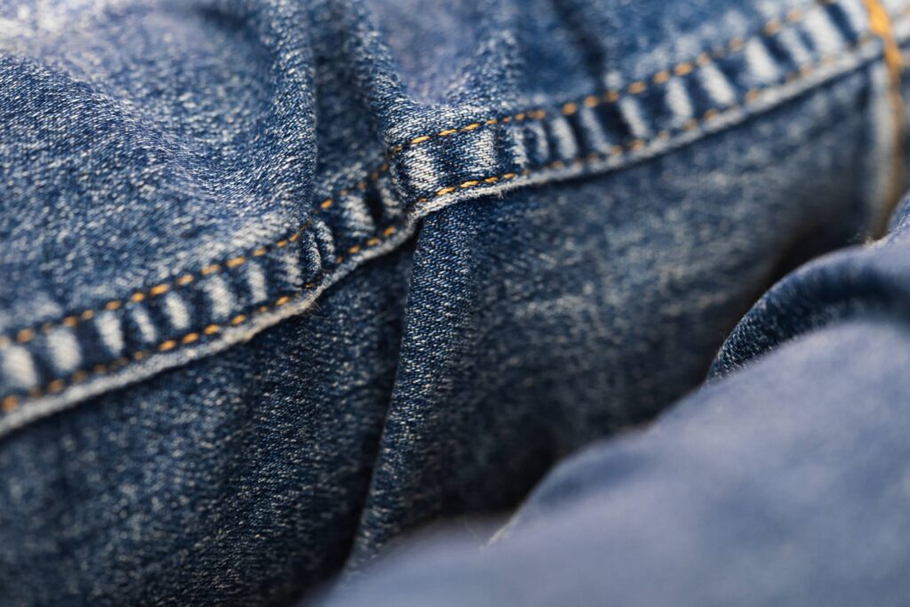 Blue Denim Jeans Texture Free Photo