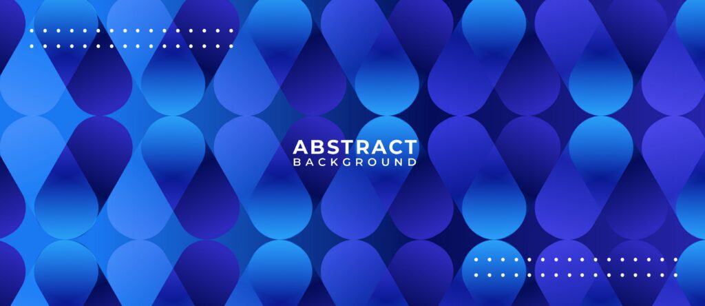 Blue Gradient Capsule Shape Abstract Background Free Vector