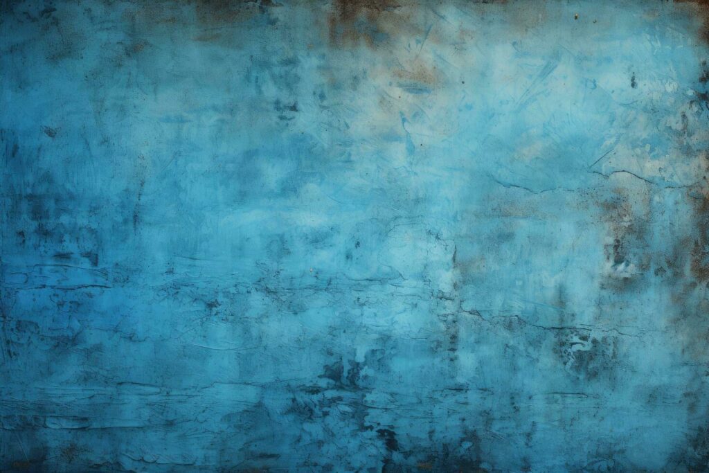 Blue grunge wall texture. Abstract background and texture for design, Dirty blue texture, AI Generated Stock Free