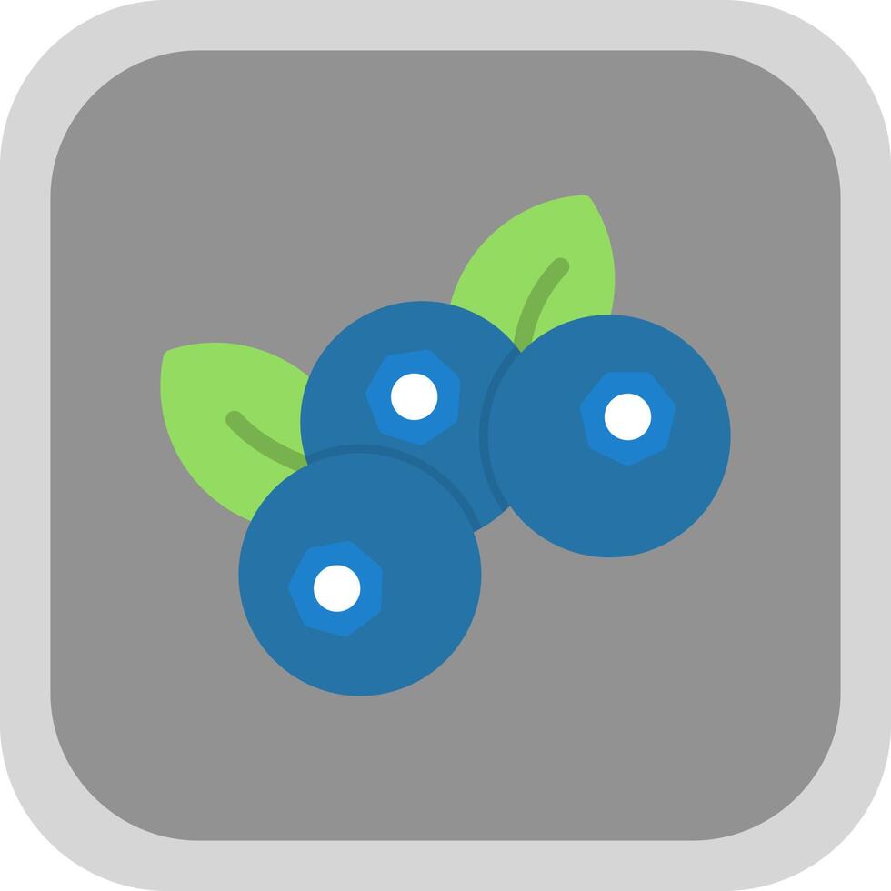 Blueberry Vector Icon Design Stock Free