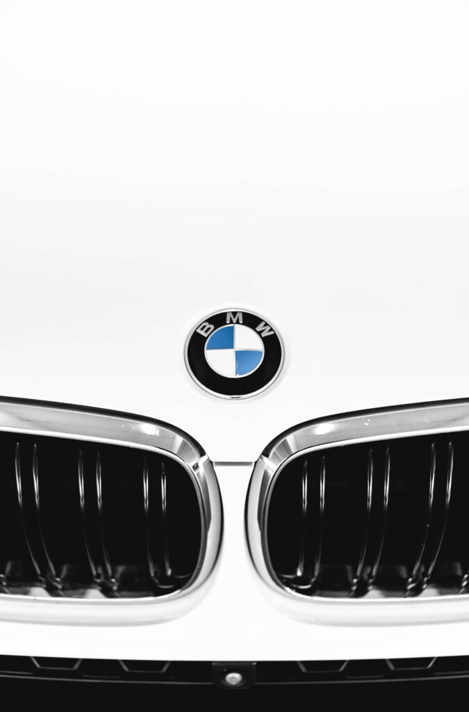 BMW Car Bonnet Badge Free Photo