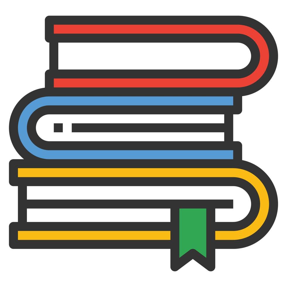 book icon vector illustration . Stock Free