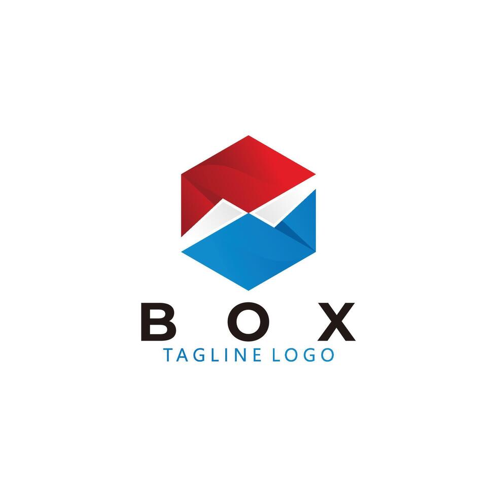 box logo icon isolated Stock Free