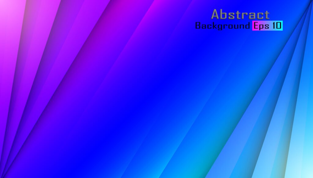 bright blue gradient abstract background Free Vector