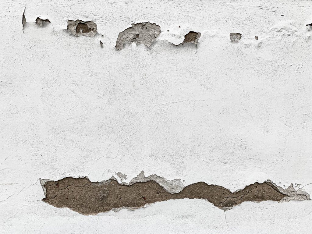 Broken White Wall Texture Free Photo