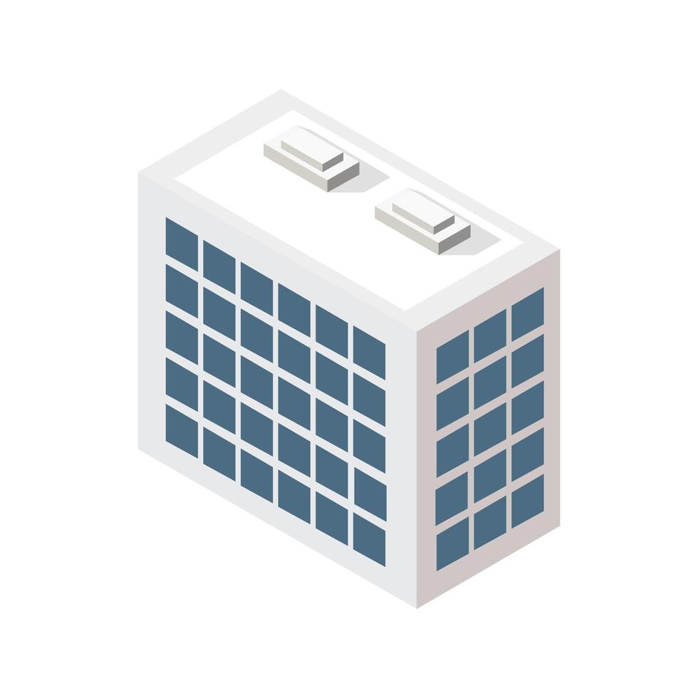 Building Icon On White Background Stock Free