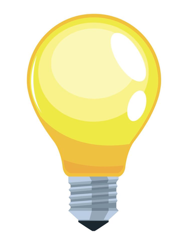 bulb light icon Stock Free