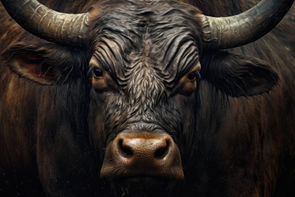 Bull Portrait Free Photo