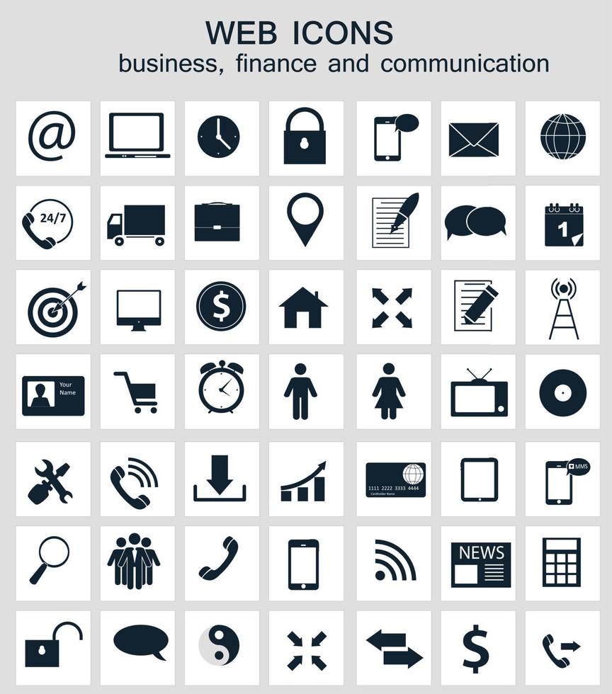 Business Icon Pack Stock Free