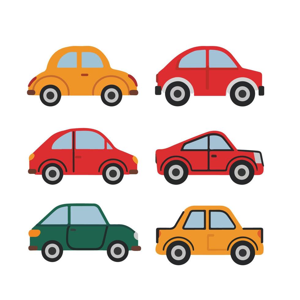 car icon set Stock Free