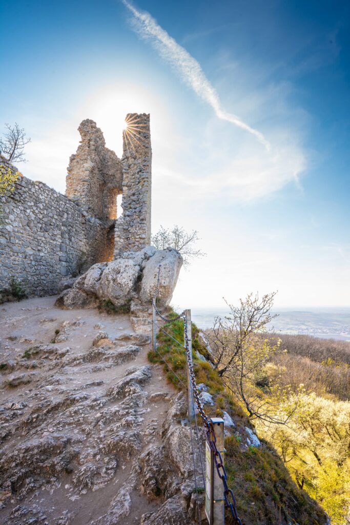 Castle Ruins in Klentnice, South Moravia Free Photo