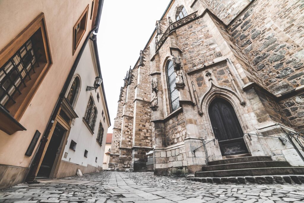 Cathedral of St. Peter and Paul in Brno, Czech Republic Free Photo