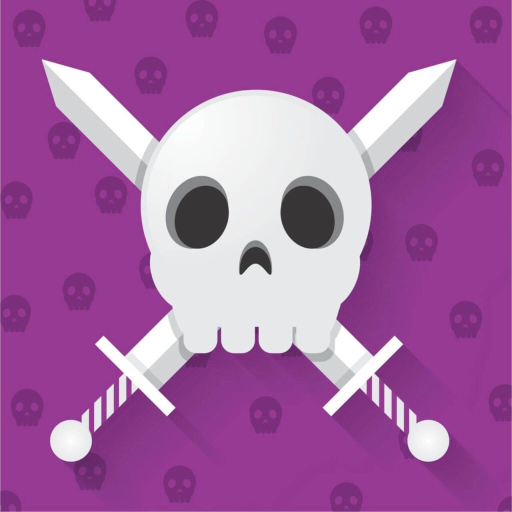 Skull With Crossed Swords