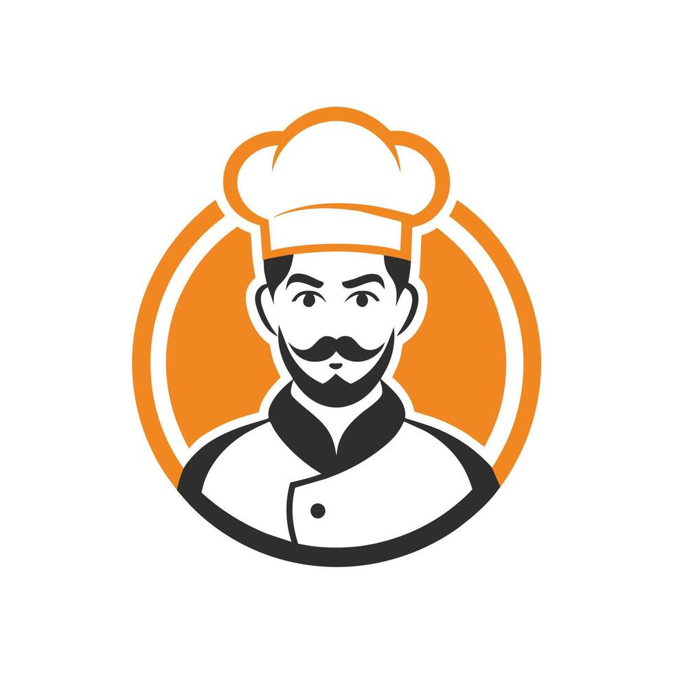 Chef Logo icon business or company usable Stock Free