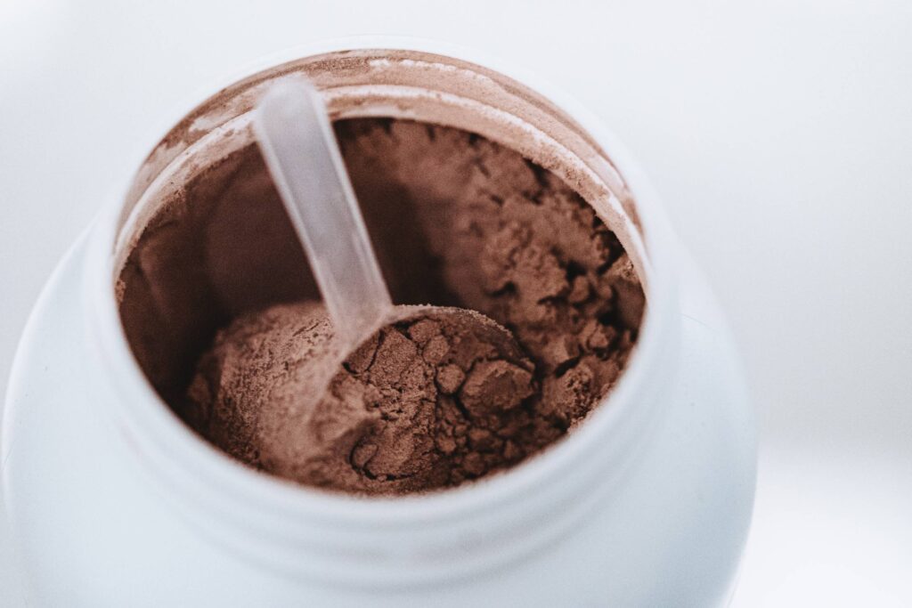 Chocolate Protein Powder Free Photo