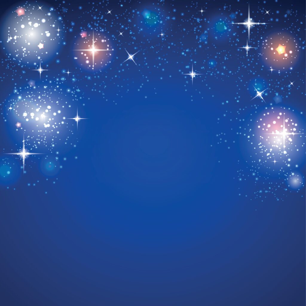 Christmas Glossy Star Background Vector Illustration Free Vector