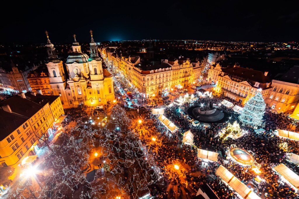 Christmas Prague Markets Free Photo