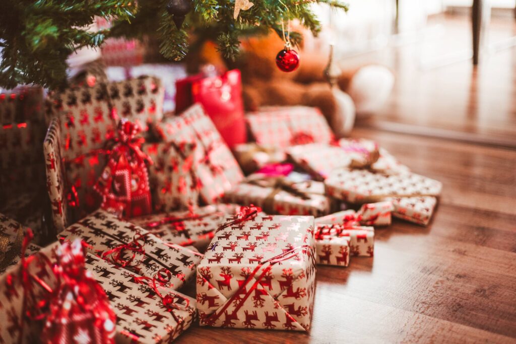 Christmas Presents Under Tree Free Photo