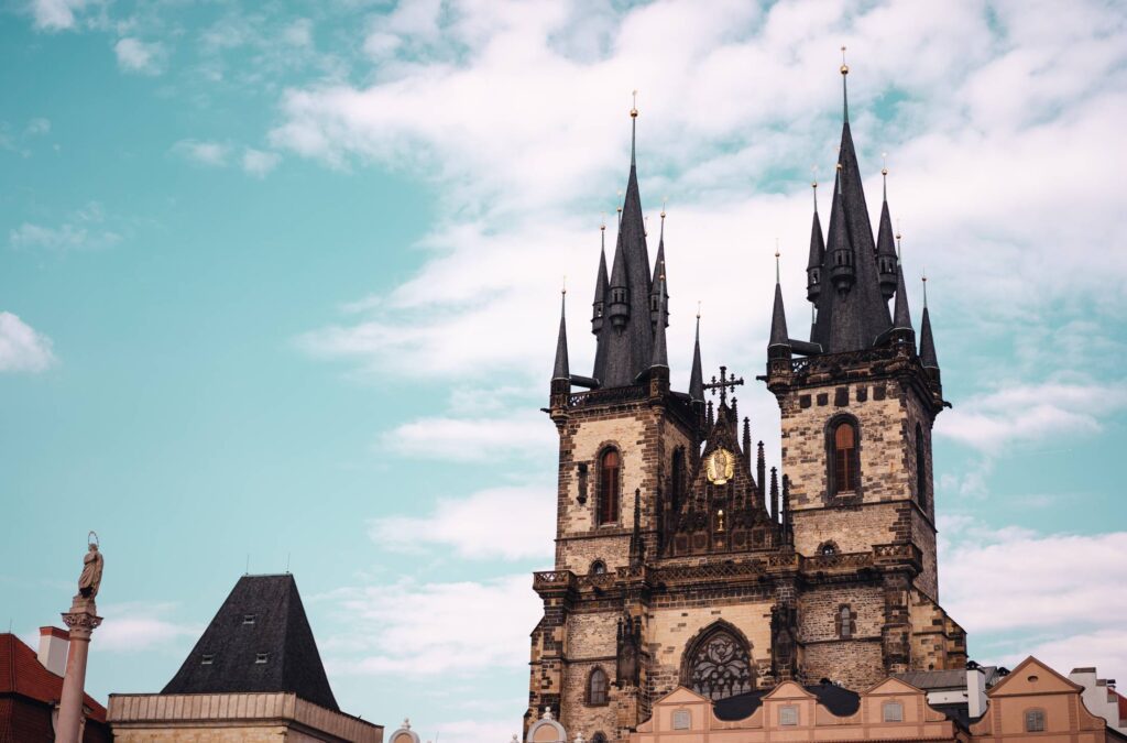 Church of The Mother of God in Front of Týn on Old Town Square in Prague Free Photo