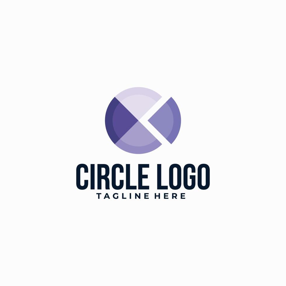 circle logo icon isolated Stock Free