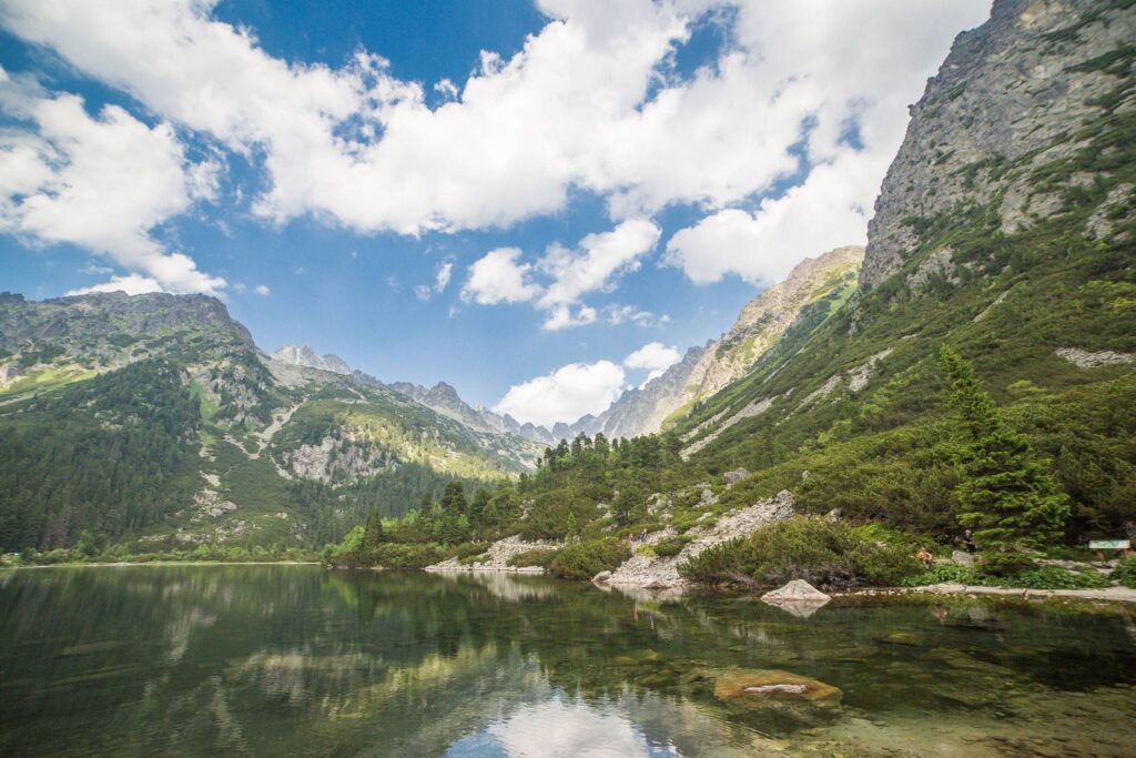 Clear Lake in High Tatras, Slovakia Free Photo