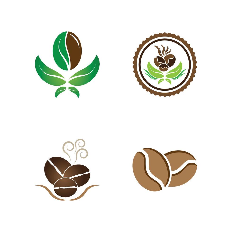 coffee bean icon vector Stock Free and Free SVG