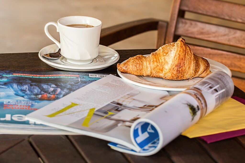 Coffee Cup on Table Stock Free