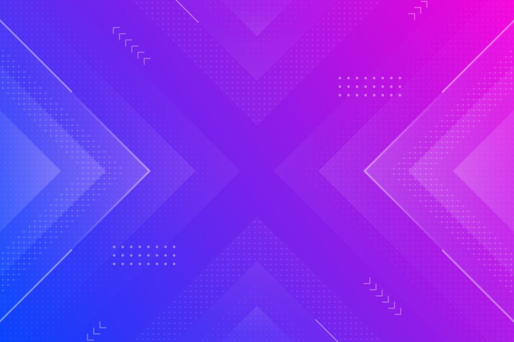 colorful abstract geometric trendy gradient background Free Vector