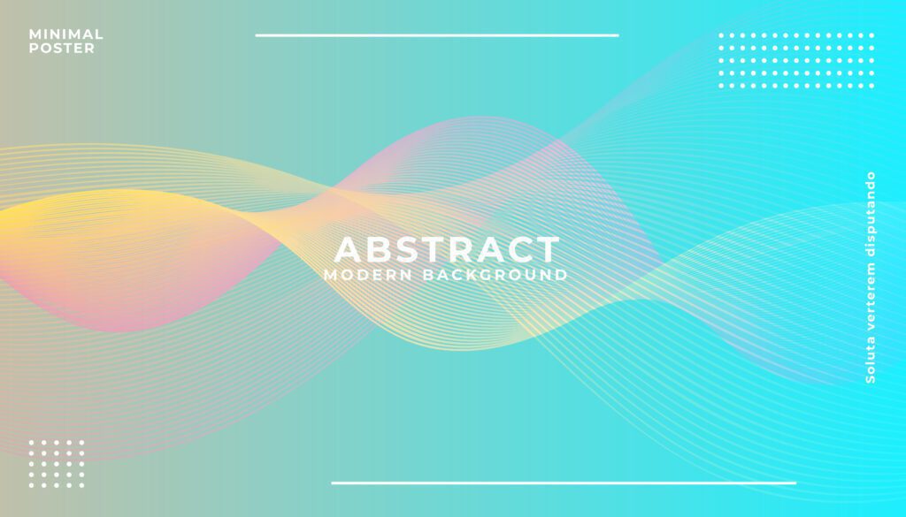 Colorful Abstract Layered Background Free Vector